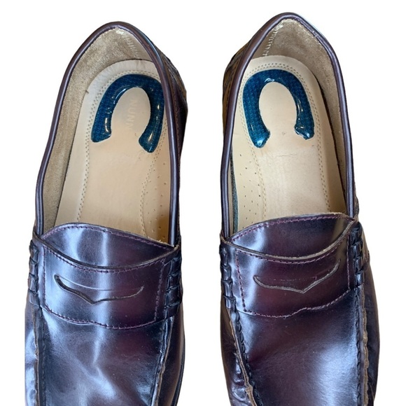 Nunn Bush Leather Penny Loafers Mens Size 9.5 Dark Brown Penny Loafers - Picture 6 of 9